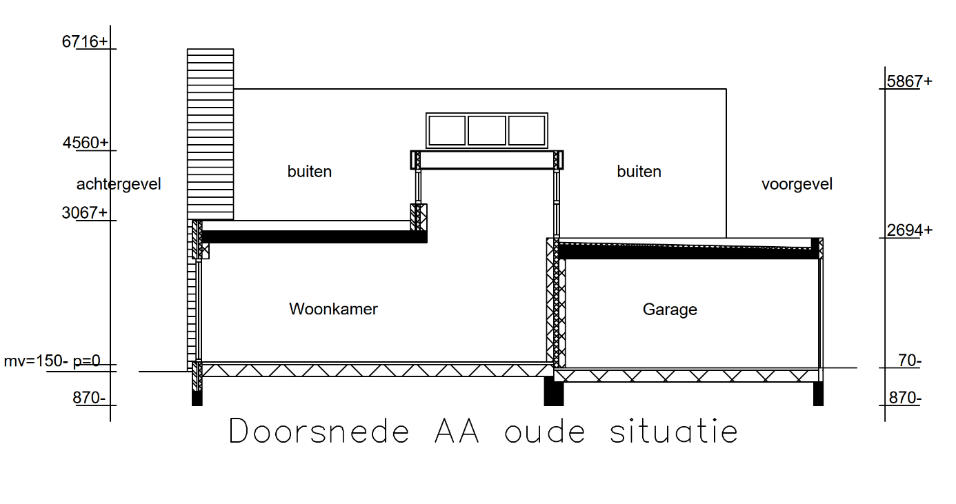 dakopbouw eengezinswoning amsterdam